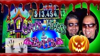 LOCK IT LINKCATS, HATS & MORE BATS SLOTSPOOKY WINS BOO!!