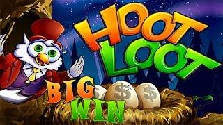 Hoot Loot Fort Knox - Big Win bonus - Slot Machine Bonus