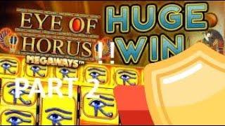 EYE OF HORUS MEGAWAYS **MONSTER** LINE HIT!!! MY BIGGEST STAKE TO WIN LINE HIT EVER ON THIS GAME!!!