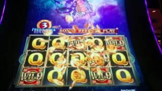 Dragon Spin - Bally Slot Machine Bonus - Raining Wilds