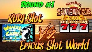 Summer Sizzle Slot Tournament (Round #1) WHALES OF CASH Slot Machine$1.25 Bet