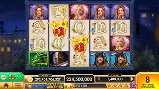 ROYAL CASTLE Video Slot Casino Game with a ROYAL CROWNS FREE SPIN BONUS