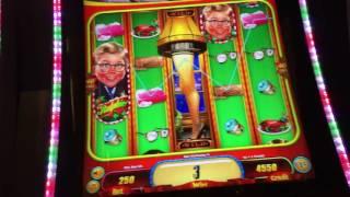 A Christmas Story SLOT LIVE PLAY MAX BET at Cosmo in Las Vegas #ARBY