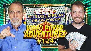 100-Play Super Times Pay Then Super Triple Play! Video Poker Adventures 124 • The Jackpot Gents