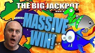 MASSIVE BRAZIL JACKPOT  LUCKY FISHES FREE GAMES!!!  | The Big Jackpot