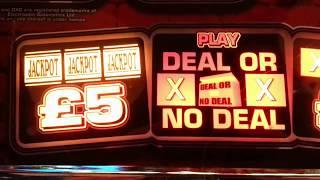 Deal or no Deal Arena Fruit Machine - £5 Challenge - Beating the Banker!