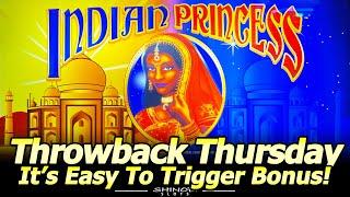 Indian Princess Slot Machine - $100 Double or Nothing for Throwback Thursday at Morongo casino!