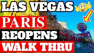 Las Vegas Livestream - Paris Hotel Casino Reopens