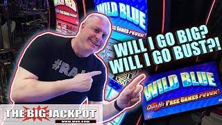 Go BIG or Go BUST! Wild Blue Quick Hits | The Big Jackpot