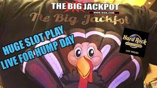 Hard Rock Casino Las Vegas Huge Slot Play Live for Hump Day | The Big Jackpot
