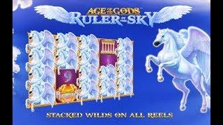 Age of the Gods Ruler of the Sky Online Slot with Stacked Symbols and Free Spins