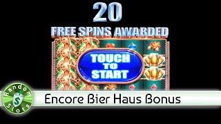 Bier Haus slot machine, Encore 20 Bonus Spins