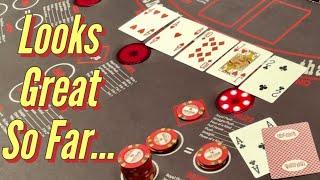 Ultimate Texas Hold ‘em Live Play at Red Rock Casino!