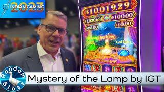Mystery of the Lamp Slot Machine by IGT at #IGTC2023