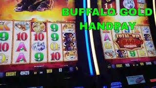 LIVE STREAM At San Manuel Casino | Next to me hit HANDPAY JACKPOT at Buffalo Gold