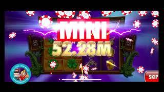 WON 63 MILLION CHIP MINI JACKPOT WITH THE PICK A POT BONUS GAME PLAYING IRISH SLOTS