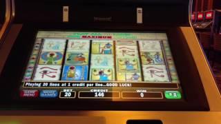 $500 Freeplay effort Part 1 of 2 $20 Bet High Limit Pharoahs Fortune slot machine