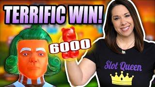 Slot Queen loves her Oompa Loompa bonuses ! They are so cute !