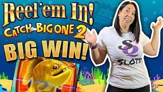 CATCH THE BIG ONE 2  I LOVE FISHING WITH SLOT HUBBY