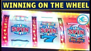 HOW MANY WHEEL SPINS DO I GET IN 10 MINUTES? WHEEL OF FORTUNE SLOT MACHINE WITH SURPRISE BIG WIN!