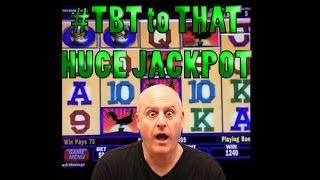 Throwback Thursday To That Big Win! | The Big Jackpot