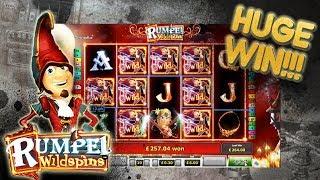 Huge Win on Rumpel Wildspins!   Insane luck at the Slot Machine!