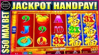 BIG $50 MAX BET JACKPOT! Red Fortune High Limit Slot