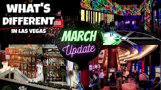 What's New in Las Vegas? March 2023 Update!  Major News & Rumors!