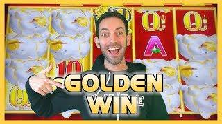 GOLDEN Win with Piglets N More!  Brian Christopher Slots