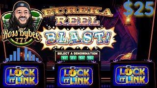 INSANE 1st Eureka Blast Lock It Link slot machine MAX BET! MAJOR ??