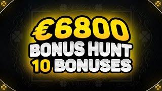 €6,800 MINI BONUS HUNT RESULTS | 10 ONLINE CASINO SLOT BONUSES | ft THE DOG HOUSE AND BONANZA!