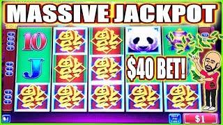 MUST WATCH!!! WIFE HITS MASSIVE JACKPOT ON $40 BET