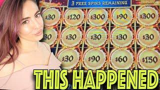 RED HOT!! $30/SPIN! HANDPAY JACKPOT on Dragon Link in Las Vegas!