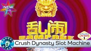 ️ New - Crush Dynasty slot machine with Rampage