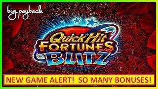 Why QUICK HIT Fortunes Blitz (NEW!) Is My FAVORITE Quick Hit Slot Machine!