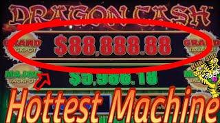 THIS HOTTEST MACHINE GAVE ME A BIG BIG MONEY !!PANDA MAGIC (DRAGON CASH) Slot $140 Free Play栗スロ