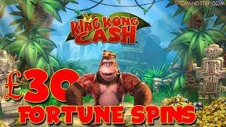 King Kong Cash £30 FORTUNE SPINS!!!
