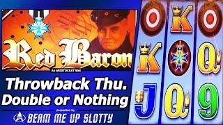 Red Baron Slot - TBT Double or Nothing, Live Play and 3 Free Spins Bonuses