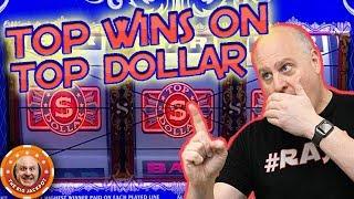 HIGH LIMIT TOP DOLLAR! How Many JACKPOTS Can I Hit?!