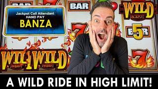 A WILD Ride in HIGH LIMIT $100 Bets + MORE with a JACKPOT!