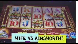 WIFE VS AINSWORTH SLOT MACHINES!