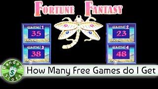 Fortune Fantasy slot machine, How Many Spins