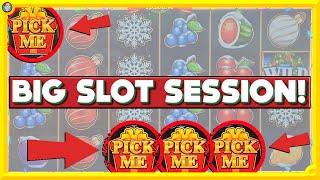 £500 Jackpot Slot Session with Gold Spins, Bonus Fruits & Lots more!