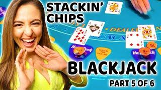 STACKIN' CHIPS W/ LADY LUCK HQ playing BLACKJACK at the HARDROCK CASINO in TAMPA!