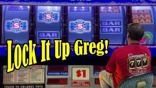 Jackpot Who is Greg's Lucky Charm? 9 Line Top Dollar & Triple Strike!