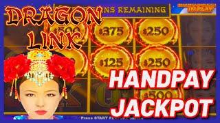 HIGH LIMIT Dragon Link Autumn Moon HANDPAY JACKPOT  $50 Bonus Round Slot Machine Casino