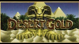 TBT High Limit $9 Desert Gold Slot machine free spins with retragger Aristocrat