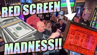 RED SCREEN MADNESS!!!  HIGH LIMIT VGT SLOT ACTION!