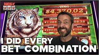 I BET EVERY WAY POSSIBLE ON MIGHTY CASH! Live slot play!