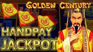 HIGH LIMIT Dragon Link Golden Century HANDPAY JACKPOT ~ $125 Bonus Round Slot Machine Casino